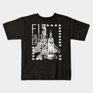 F15 Silent Eagle Kids T-Shirt